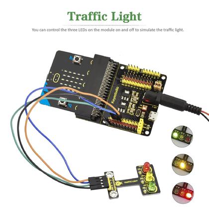 Imagem de Kit de sensores KEYESTUDIO 37 Sensores para BBC Micro:bit V1.5 V2