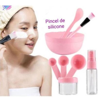 Imagem de Kit de Skincare Hello Mini 9 Peças Prático, Completo e Estiloso para Cuidados com a Pele