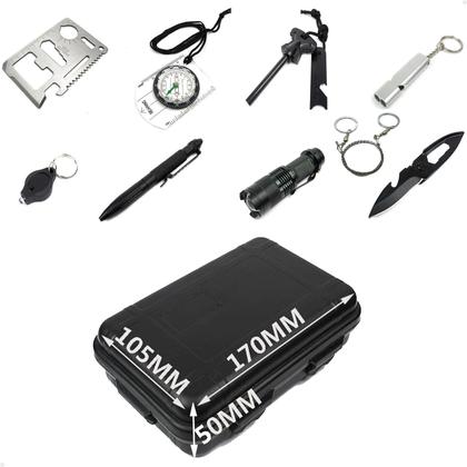 Imagem de Kit de Sobrevivência Completo Lorben Pesca Viagem Camping Acampamento  GT6367
