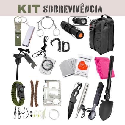 Imagem de Kit de Sobrevivência e Primeiros Socorros Portátil