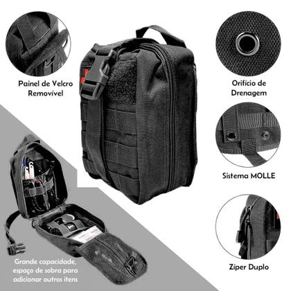 Imagem de Kit de Sobrevivência e Primeiros Socorros Portátil