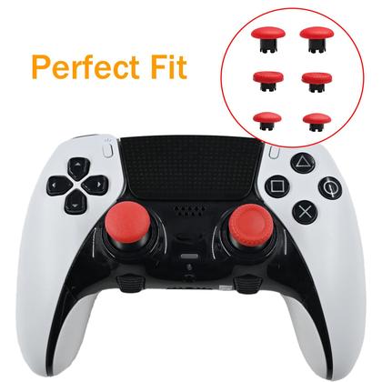 Imagem de Kit de Substituição de Analógicos Dakexiong para PS5 DualSense Edge, Vermelho