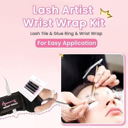 Imagem de Kit de suporte de extensão de cílios Beauty7 Eyelashes Hand Stand