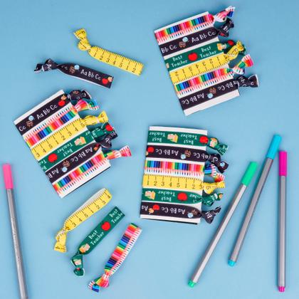 Imagem de Kit de suporte de rabo de cavalo Hair Tie Ribbon Kolewo4ever x48