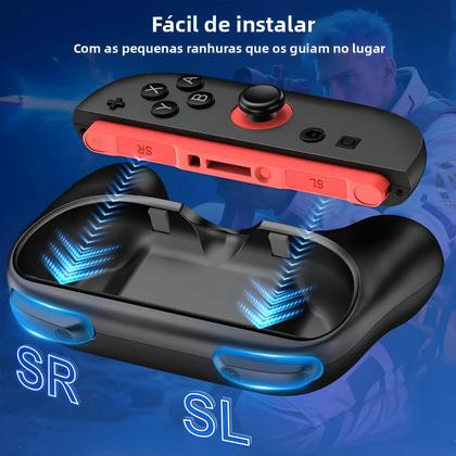 Imagem de Kit De Suporte Para Controle De Console Nintendo Switch 2, 2 Peças, Acessórios Para Suporte De
