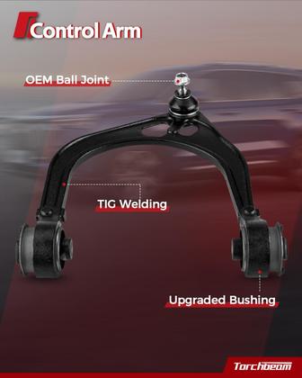 Imagem de Kit de suspensão: braços de controle inferiores dianteiros para TSX 04-08, Accord 03-07