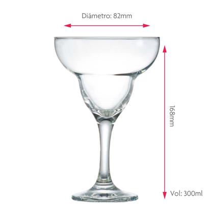 Imagem de Kit de Taças de Vidro Cocktail Mixologista 4 pcs Ruvolo