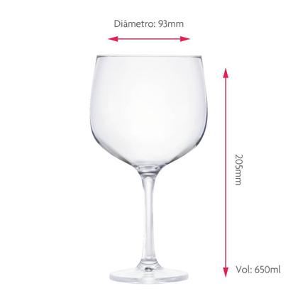 Imagem de Kit de Taças de Vidro Cocktail Mixologista 4 pcs Ruvolo