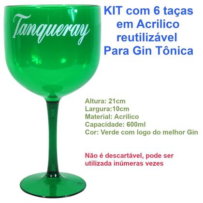Imagem de Kit de Taças em acrilico Para Drinks e coquetéis