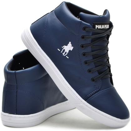 Imagem de Kit De Tênis Casual Sola Macia E Costura Reforçada Polo Plus Com Cinto Básico