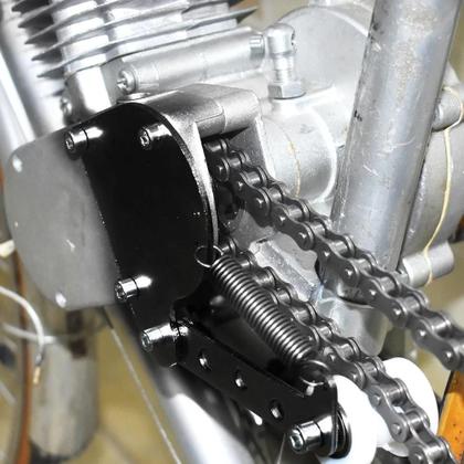 Imagem de Kit De Tensionador De Corrente Com Molas Pretas Para Bicicleta Motorizada De 49cc 66cc 80cc Com