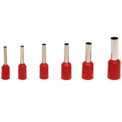 Imagem de Kit De Terminais De Conexão Isolados 500 Peças Conectores Crimp E0508 E7508 E1008 E1508 E2508