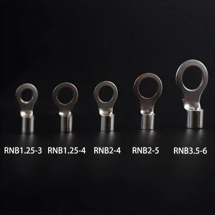 Imagem de Kit De Terminais De Latão Não Isolados 10 Em 1, 320 Peças, Conectores De Cabo Tipo Anel, Garfo, U E