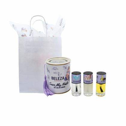 Imagem de Kit de tratamento para unhas fracas e cutículas Save my Nails BELEZA EXPRESS