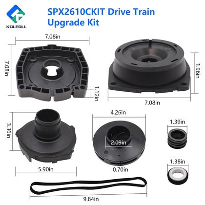 Imagem de Kit de Trem de Força Motor Elétrico KOLEOLL SPX2610CKIT 1,5 HP