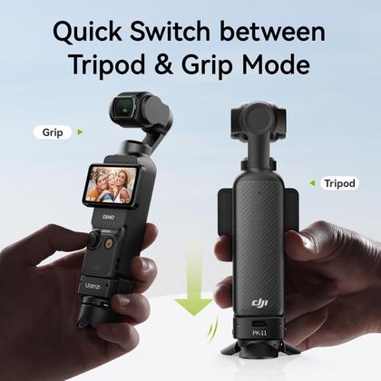 Kit de tripé ULANZI Quick Release para DJI Osmo Pocket 3 - Suporte