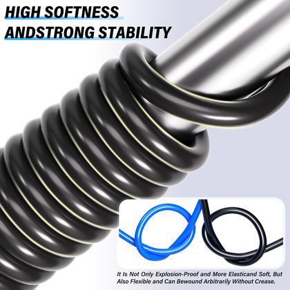 Imagem de Kit de tubulação de ar TAILONZ PNEUMATIC Black Nylon 10 m 12,7 mm OD