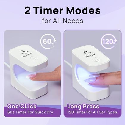 Imagem de Kit de Unhas Builder Gel Btartbox - 15ml com Lâmpada - Longa Duração