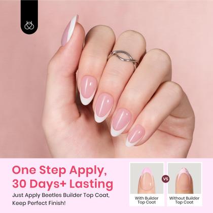 Imagem de Kit de unhas de gel beetles X Press com 224 unidades de pontas de unhas francesas