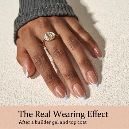 Imagem de Kit de unhas de gel francês btartboxnails com 160 pontas de unhas e lâmpada