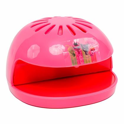 Imagem de Kit De Unhas Infantil Miraculous Ladybug Com Esmaltes Atóxicos E Secador Portátil