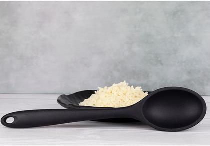 Imagem de Kit de Utensílios de Cozinha em Silicone com 6 Peças - PRETO