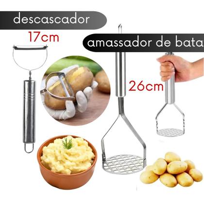 Imagem de Kit de Utensílios de Cozinha Inox 15 Peças Completo Resistente Funcional