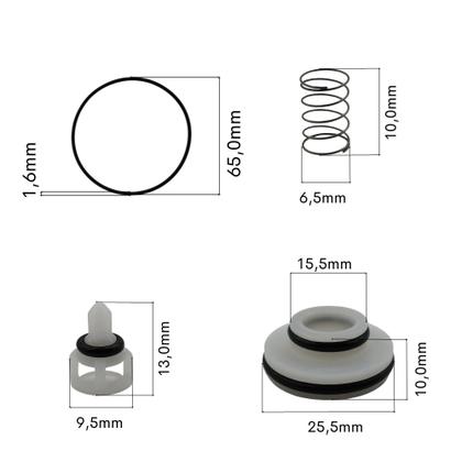 Imagem de Kit de Válvulas e Reparos Compatível com Lavajato Karcher K3.30 1.994-221.0