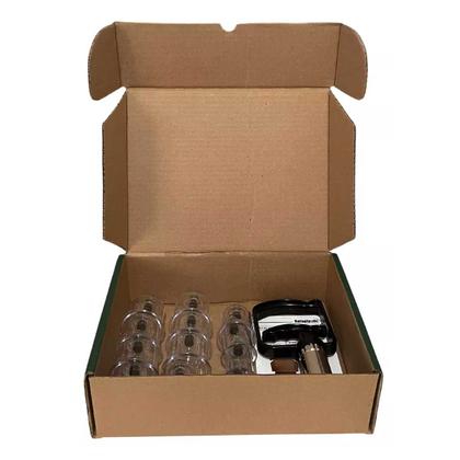 Imagem de Kit de Ventosas Para Massagem Estética Ventosaterapia com 13 Ítens