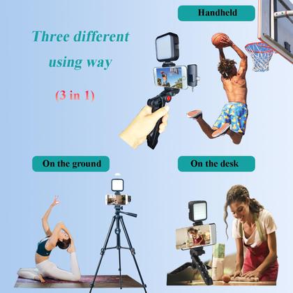 Imagem de Kit de Vlogging Carrotech para iPhone e Android - com Tripé