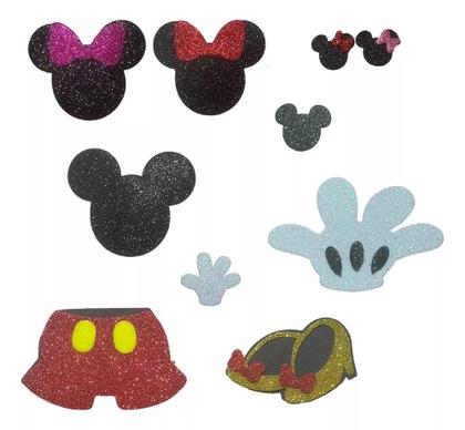 Imagem de Kit Decoração De Festa Mickey E Minnie Eva - 60 Peças