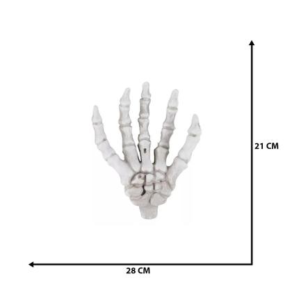 Imagem de Kit Decoração de Halloween 6 Mãos de Caveira Assustadoras