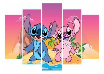 Imagem de Kit Decoração Festa Aniversário Stitch E Angel Displays