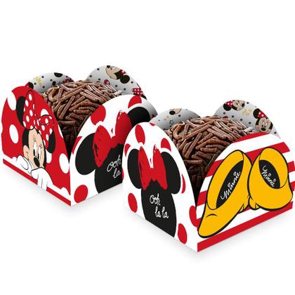 Imagem de Kit Decoração Minnie Festa 150 pçs Aniversário Completo