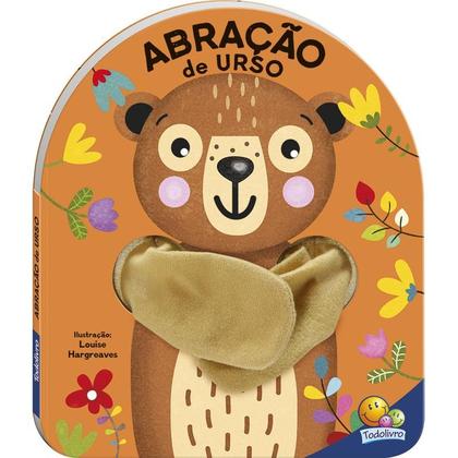 Imagem de Kit Dedoche Abração de Macaco + Abração de Leão + Abração de Urso SBN Crianças Filhos Infantil Desenho História Brincar