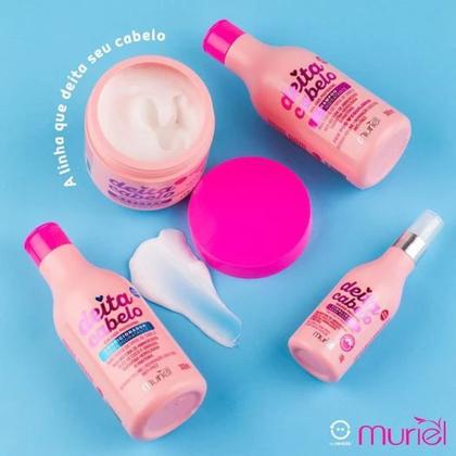 Imagem de Kit Deita Cabelo Studio Hair Shampoo Condicionador mascara finalizador