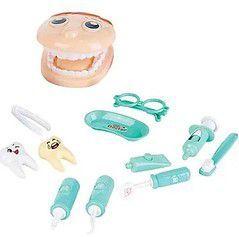 Imagem de Kit Dentista Infantil Grande Azul 16 Peças Fenix