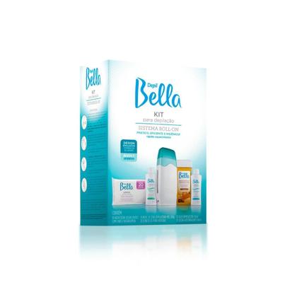 Imagem de Kit Depilação Sist. Roll-On Bivolt Depil Bellla+5 Cera Refil