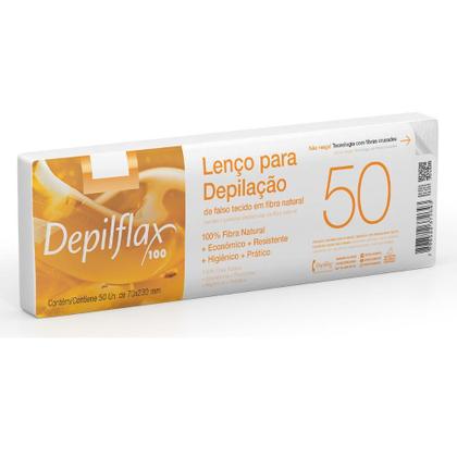 Imagem de Kit Depilflax Lenços Para Depilação + 03 Ceras Rollon Negra