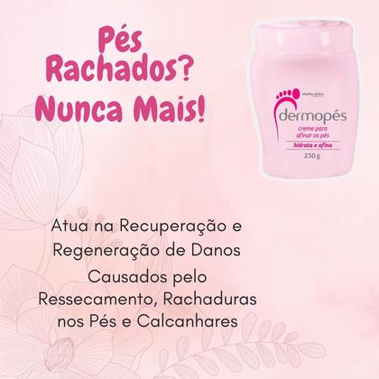 Imagem de Kit  Dermopés Creme Para Afinar Os Pés  e Loção Milagroso Delima