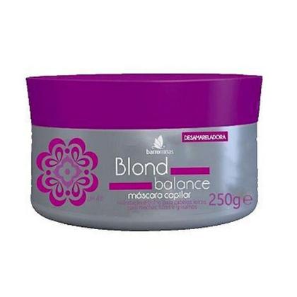 Imagem de Kit Desamarelador para Cabelos Tingidos de Loiro ou Grisalhos BARROMINAS Blond Balance Completo