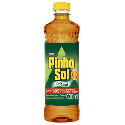 Imagem de Kit Desinfetante Pinho Sol Original 500ml com 5 unidades