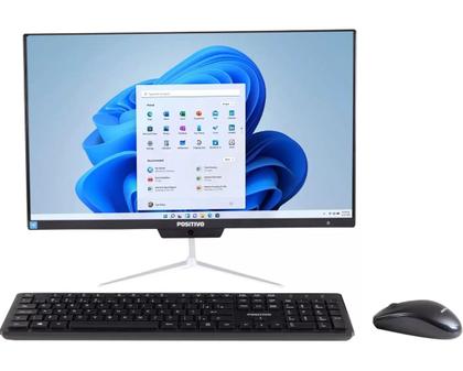 Imagem de (kit) Desktop ALL IN ONE Positivo Celeron 21,5" 4GB 500HD W10