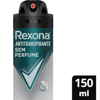 Imagem de Kit Desodorante Aerosol Rexona Men Sem Perfume 150ml - 6 Unidades