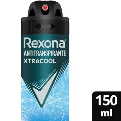 Imagem de Kit Desodorante Aerosol Rexona Xtracool 150ml - 2 unidades