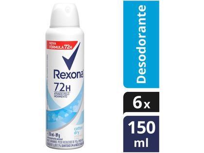 Imagem de Kit Desodorante Rexona Motion Sense Cotton Dry