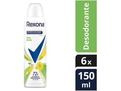 Imagem de Kit Desodorante Rexona Motion Sense Erva Doce