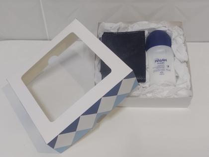 Imagem de Kit Desodorante Roll-On Kaiak Pulso Masculino e Carteira
