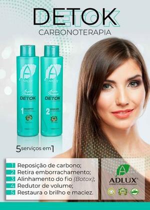 Imagem de Kit Detok Adlux 2 Passos Botox Sem Formol - Realinha Os Fios