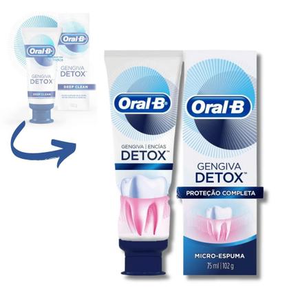 Imagem de Kit Detox Deep Clean  Oral-B  Limpeza Profunda